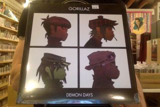 Gorillaz Demon Days 2xlp Vinyl Reissue