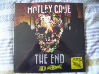 Motley Crue The End Live In Los Angeles 2lp,  Dvd Set New&sealed