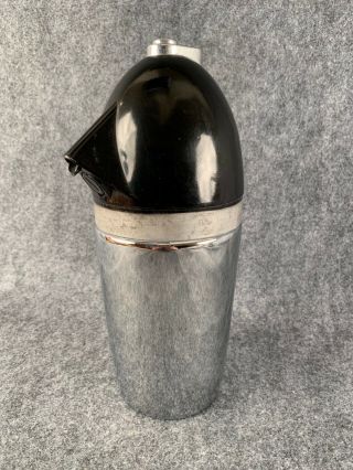 Norman Bel Geddes Art Deco 1938 Black Soda King Soda Syphon