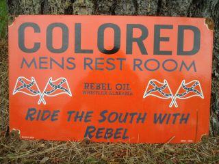 Old 1949 Rebel Oil Men 