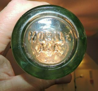 Rare Coca Cola Nov.  16,  1915 Hobbleskirt 6 Oz Bottle " Mobile,  Ala.  "