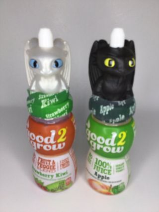 Good 2 Grow Toothless Lite Fury Bottle Topper - How To Train Your Dragon 3