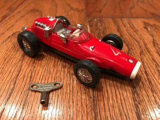 Vintage Schuco Micro Racer 1040/1 Ferrari Formula 1 W/ Key 1/32