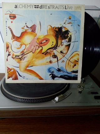 Dire Straits Alchemy Live Double Lp Record Vinyl 1984.