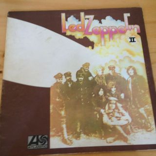 Led Zeppelin Ii Vinyl 12 " Lp - Atlantic Plum/orange Label 1969
