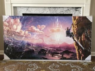 The Legend Of Zelda Breath Of The Wild Oil Canvas Le Number 109/600