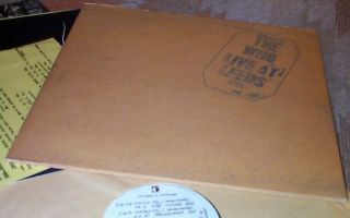 The Who Live At Leeds Decca Orig W 12 Inserts Poster Photo Townshend Daltry Moon