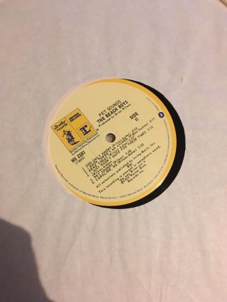 The Beach Boys,  Pet Sounds Vinyl,  Very RARE - Made In USA 7