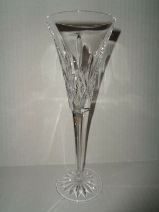 WATERFORD Lismore CRYSTAL FLUTE CHAMPAGNE GLASS 8