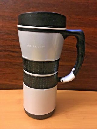 Starbucks Coffee 2004 Travel Tumbler Mug Cup - Stainless Steel/silicon Wrap & Base