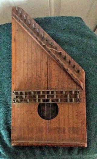 Antique 19th Century No.  1 Phonoharp Zither Hard To Find