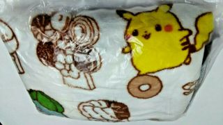 Limited Misdo × Pokemon Lucky Bag - Tote Bag,  Blanket & Lunch Box (YE) - JAPAN,  F/S 8