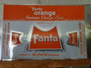 2 Flat Top Fanta Orange Cans - Never Rolled Or Lidded