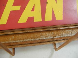 MoPar Fan Belt Display rack Gas Station Memorabilia Dealership 1960 8