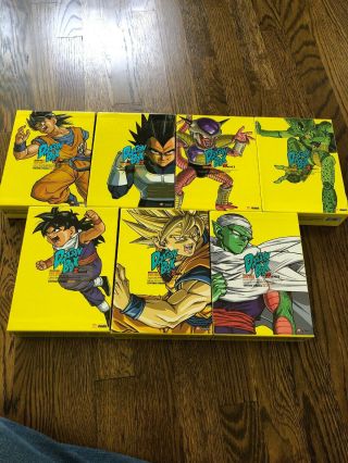 Dragon Ball Z Dragon Box Us Complete Set Volumes 1 - 7