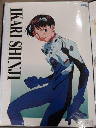Neon Genesis Evangelion Ikari Shinji B2 Poster