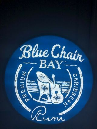 Blue Chair Bay Rum Led Bar Sign Man Cave Decor Lighted Kenny Chesney