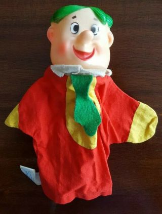1962 Fred Flintstone Hand Puppet Knickerbocker Made In Japan
