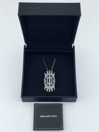 Final Fantasy Xiii Silver 925 Pendant Necklace L 