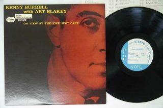 Kenny Burrell At The Five Spot Cafe Blue Note Gxk - 8106 Japan Stereo Vinyl Lp