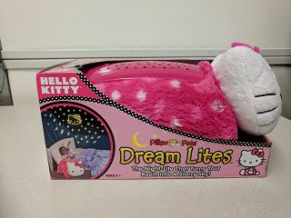 Hello Kitty Pillow Pets Dream Lites Starry Sky Projector Nib