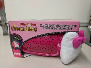 Hello Kitty Pillow Pets Dream Lites Starry Sky Projector NIB 2