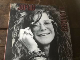 Janis Joplin In Concert (lp Record)