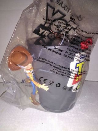 Toy Story 4: Woody&forky Promo Bucket For Popcorn Movie Cinemex Mexican 2019