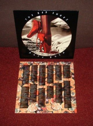 Kate Bush The Red Shoes Lp 1993 Emi 1st Press,  Inner Stunning Example