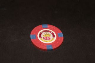 Rare Royal Nevada Hotel $25 Casino Chip Las Vegas Rated K