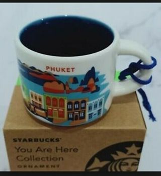 2019 Starbucks Coffee Cup Mug 2 Oz Thailand Yah You Are Here Demi Cup Phuket