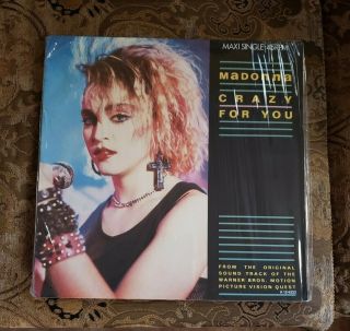 Madonna - Crazy For You Vinyl 12 " Holland 1st Press 1985 A12 - 6323