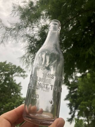 Rare Pikes Peak Mineral Water Co West Colorado Springs Colorado Bottle Soda 4