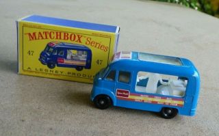 Matchbox Lyons Maid Ice Cream Mobile Shop Commer Canteen No.  47 Cn