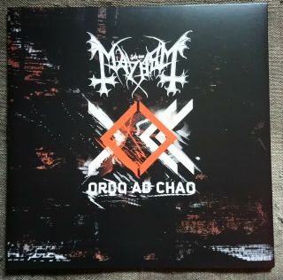 Mayhem - Ordo Ad Chao - White Vinyl Lp (darkthrone Taake Sunn O)) ) Enslaved)