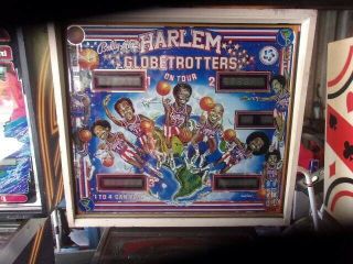 harlem globtrotters pinball machine plays fantastic 3