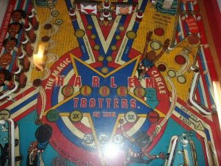 harlem globtrotters pinball machine plays fantastic 8