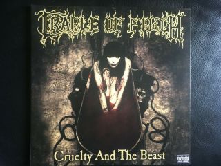 Cradle Of Filth - Cruelty And The Beast 2lp Vinyl Emperor Dimmu Borgir Behemoth