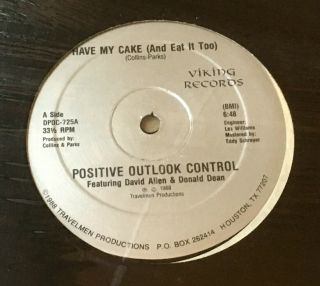 POSITIVE OUTLOOK CONTROL Have My Cake 12 