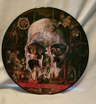 Slayer - South Of Heaven - Picture Disc Z Vinyl Record Lp.  Vg