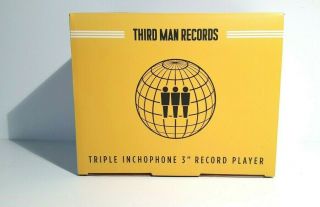 Third Man Records Rsd 2019 3 " Inchophone & (6) White Stripes Mini Vinyl Bundle