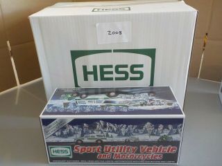 2008 Hess Toy Truck And Front Loader Case Of 6 Trucks Nib F78