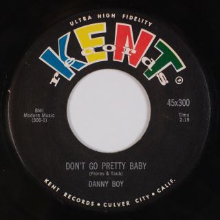 Danny Boy: Don’t Go Pretty Baby Us Kent Rockabilly Rare Orig 45 Hear