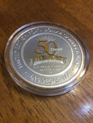 One (1).  999 Silverstrike; $40.  00,  Fremont Casino,  Celebrating 50 Years