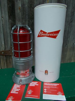 Budweiser Red Light NHL Hockey Goal Horn WiFi Limited Edition RARE RARE RARE 5