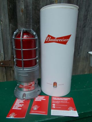 Budweiser Red Light NHL Hockey Goal Horn WiFi Limited Edition RARE RARE RARE 6