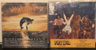 2 Rare Michael Jackson 12 " Lps - Willy & The Wiz Motion Picture Soundtrack