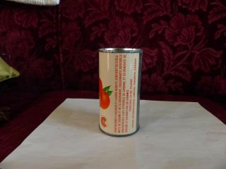 rare 1960 ' s ? era 10 ounce diet orange crush pop tin toronto canada 2