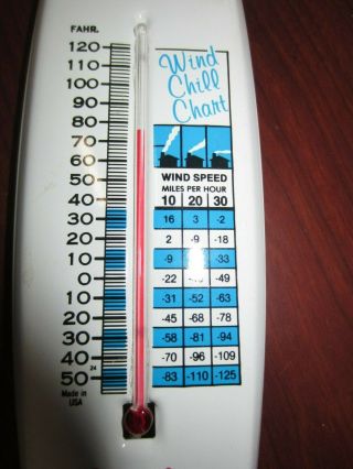 J6 Vintage Crow ' s Hybrid Corn Company Outdoor Advertising Thermometer Rooster 2