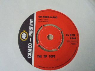 The Tip Tops - Oo - Kook - A - Boo 1963 Uk 45 Cameo Parkway Mod/soul/girl Group